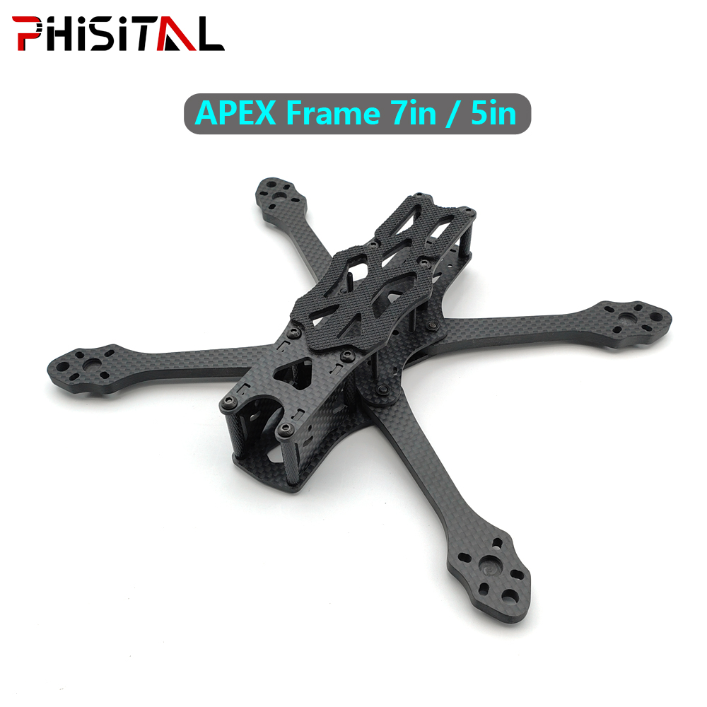 Drone Kit With Camera - APEX-Rahmen, 7 Zoll/6 Zoll/5 Zoll, Carbonfaser-Quadcopter-Rahmen-Set